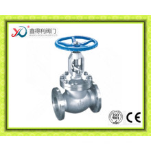 150lb de charbon de carbone en acier inoxydable A216 WCB Flange End Globe Valve